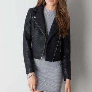 BRAND NEW VEGAN LEATHER MOTO